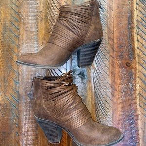 Fergalicious Brown Booties